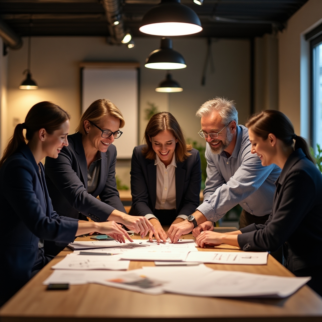 Team di consulenti IvorqenHub al lavoro