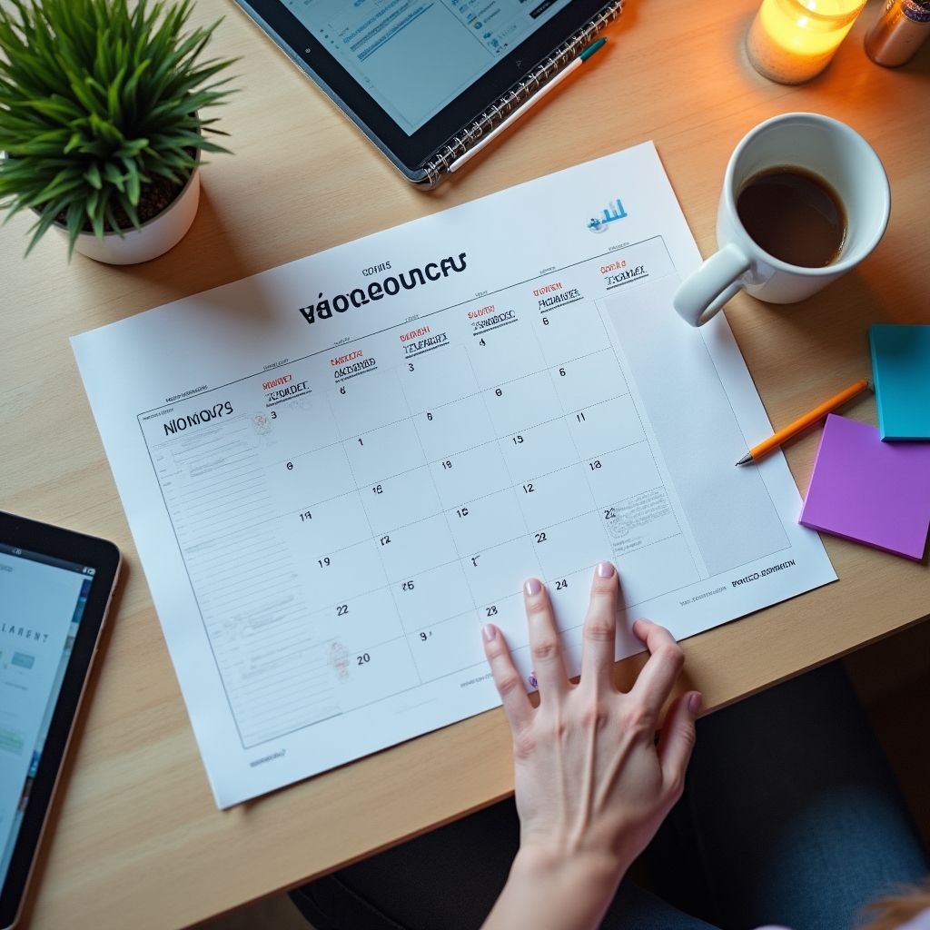 Pianificazione calendario corsi di lingua